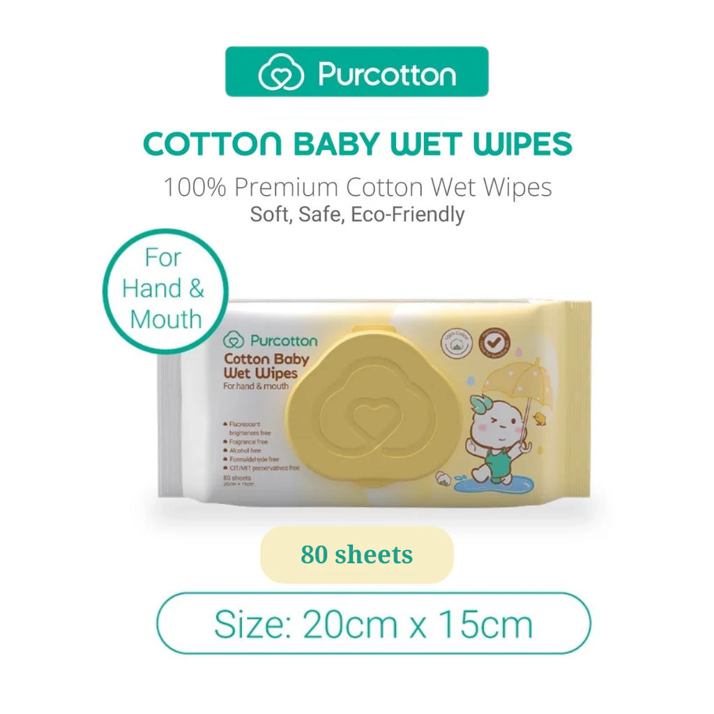 Gentle Baby Wet Wipes 80 sheets